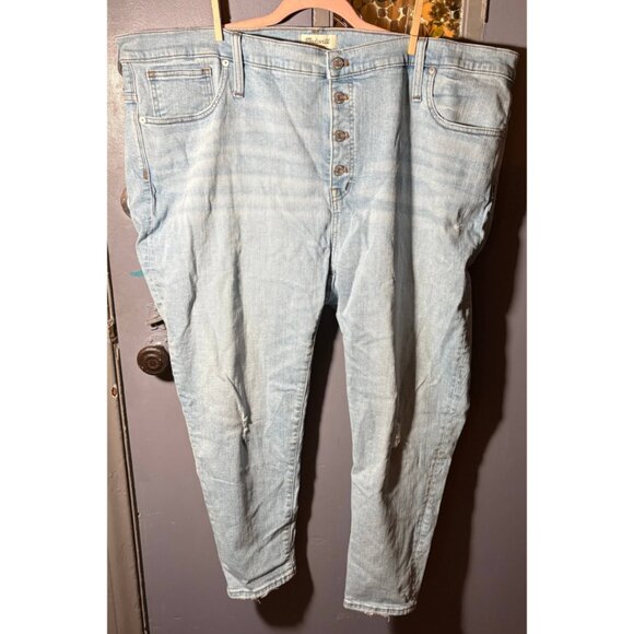 Madewell Women's Blue Jeans - Picture 2 of 8